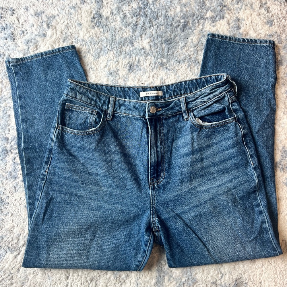Pacsun Size 30 Dark Wash Mom Jeans